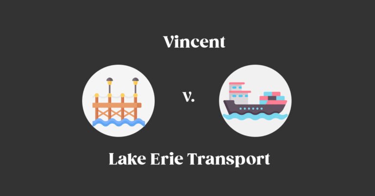 Vincent v. Lake Erie Transportation Co.