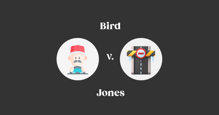 Bird v. Jones